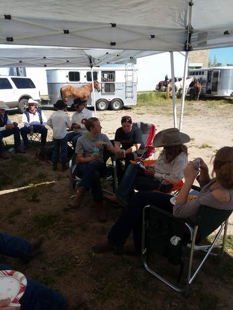 Cowboys eating lunch 16