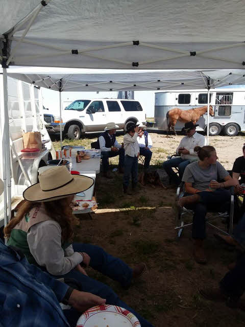 Cowboys eating lunch 18